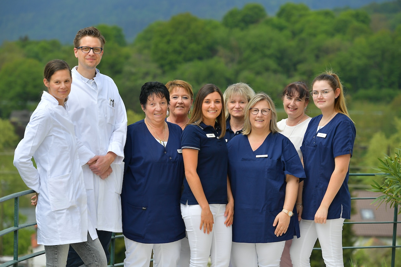 Anna-Maria Fuchs und Dr. med. Elmar Grossmann & Team