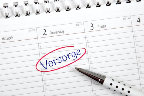 Vorsorge